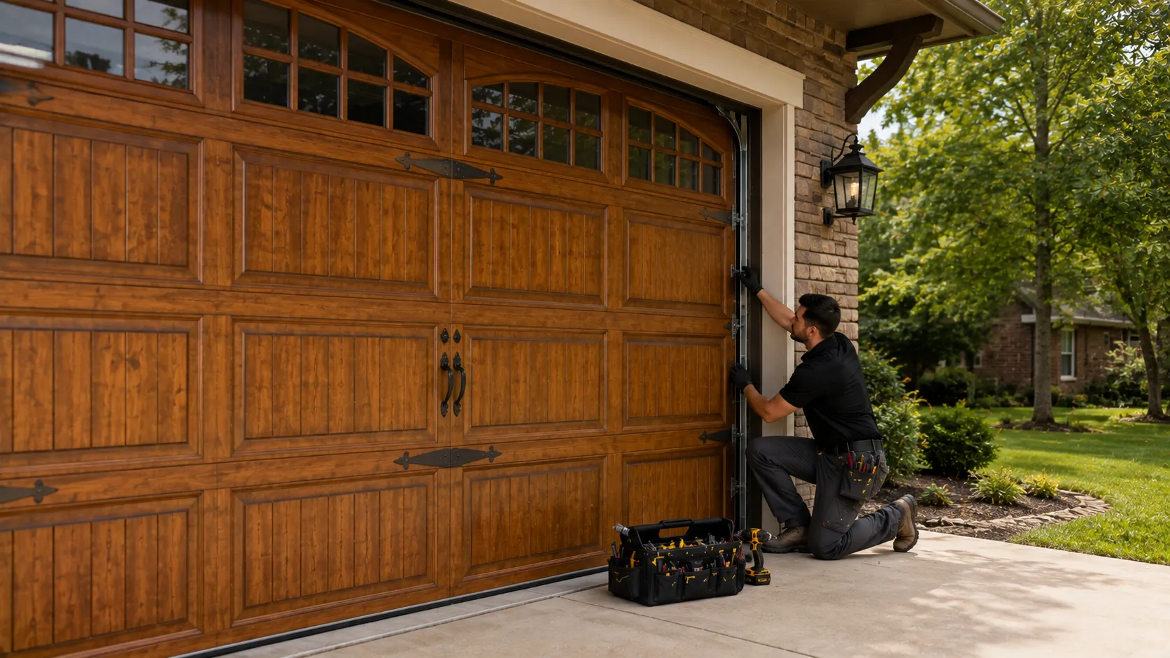 Tell us what’s wrong - Kansas City garage door service