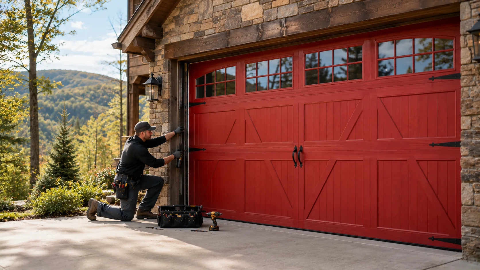 Tell us what’s wrong - Kansas City garage door service