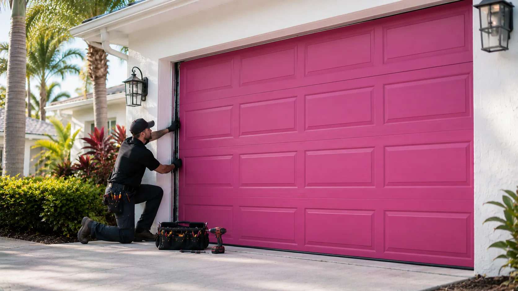 Tell us what’s wrong - Kansas City garage door service
