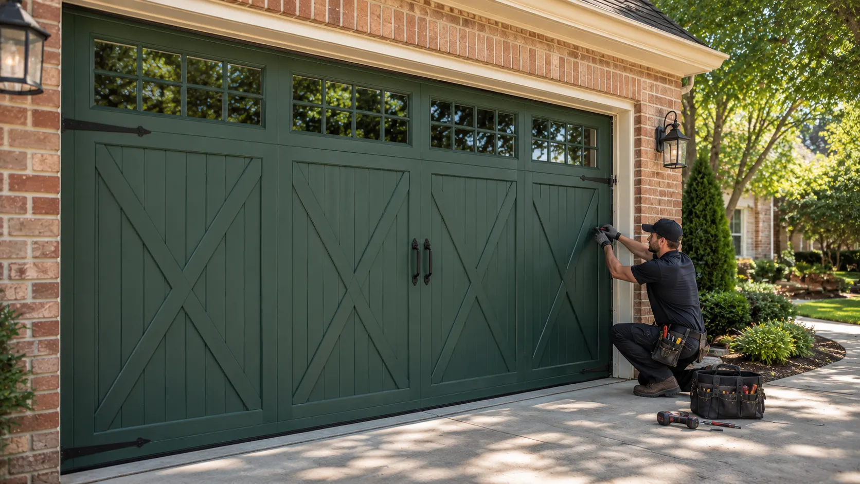 Tell us what’s wrong - Kansas City garage door service