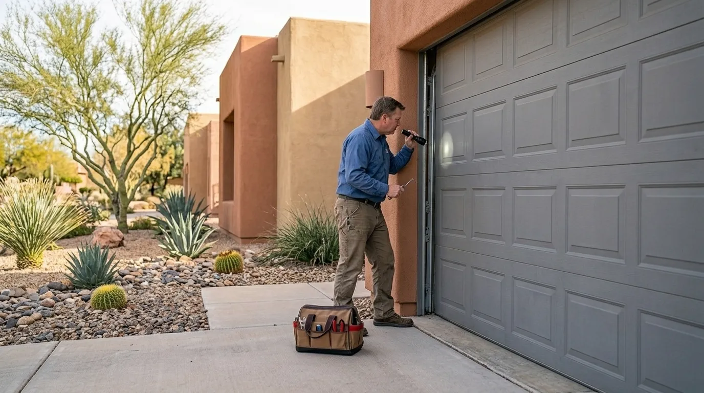 On-site diagnosis - Kansas City garage door service
