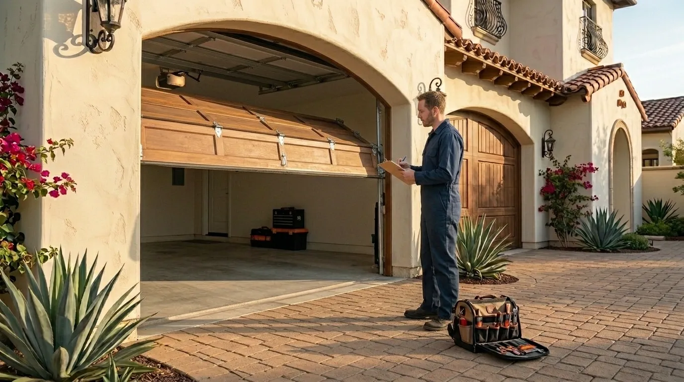 On-site diagnosis - Kansas City garage door service