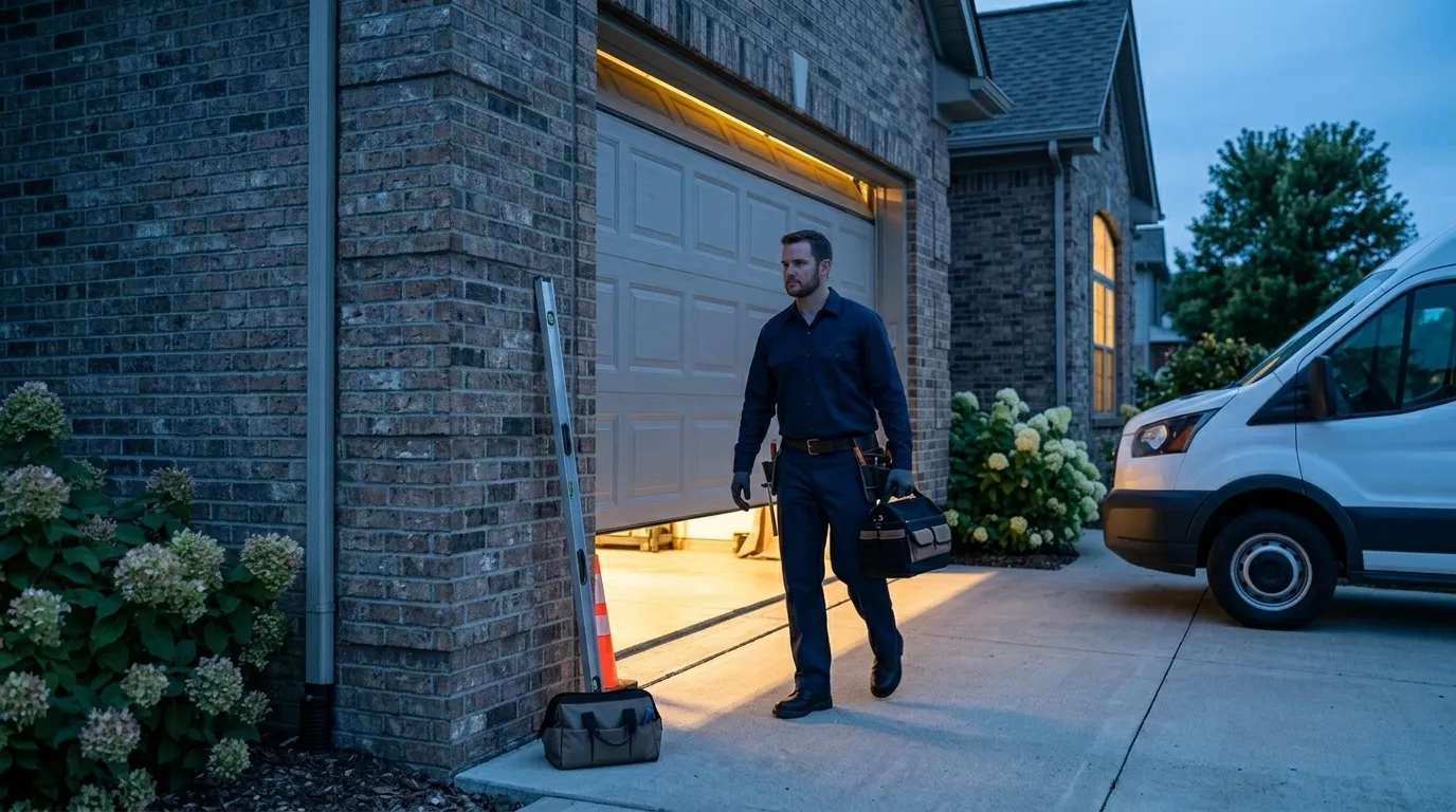 On-site diagnosis - Kansas City garage door service