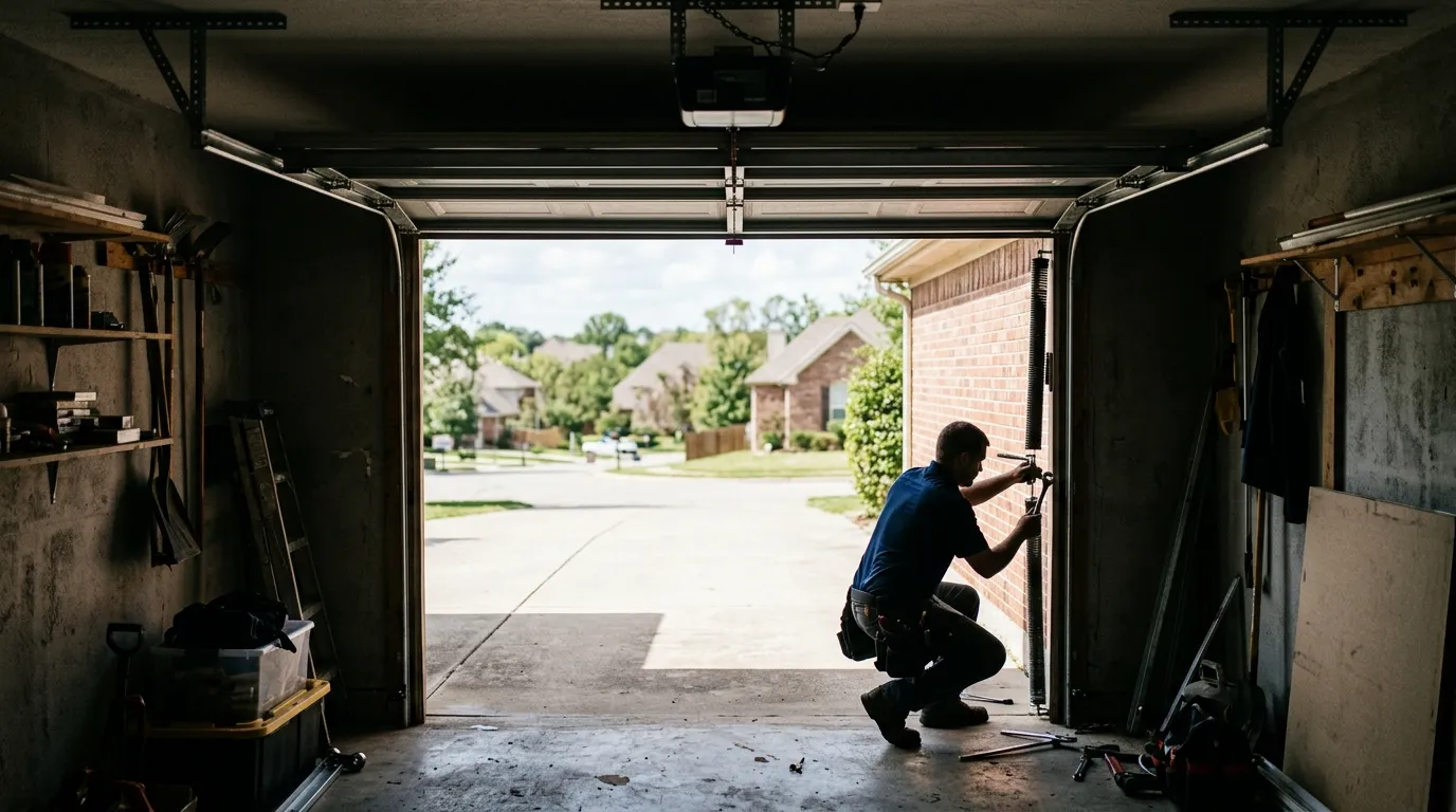On-site diagnosis - Kansas City garage door service