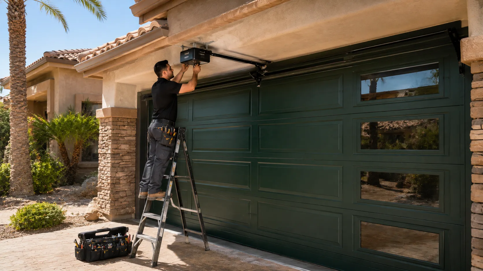Garage Door Panel Replacement, Mission Hills