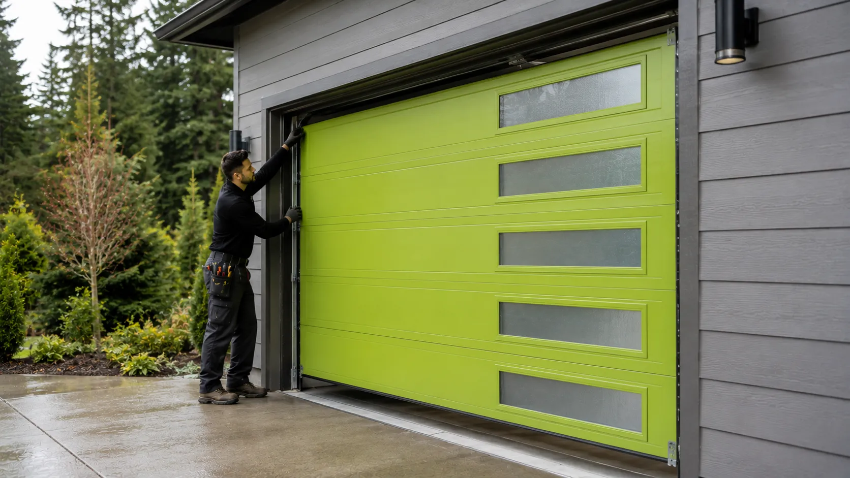 Panel Replacement for Roeland Park's 1950s Doors