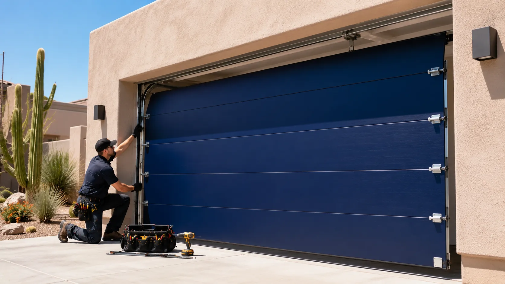 Tell us what’s wrong - Kansas City garage door service