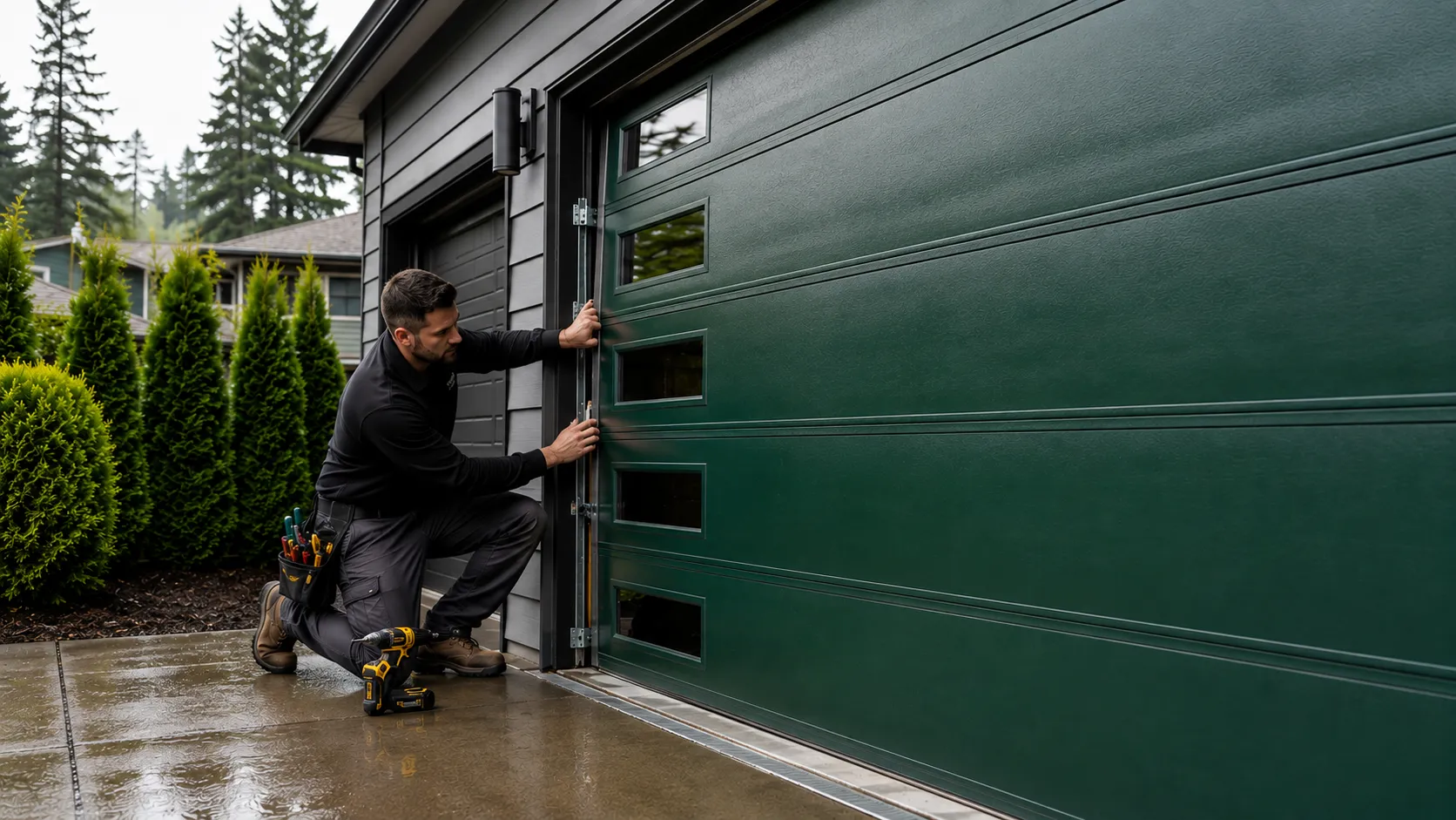 Tell us what’s wrong - Kansas City garage door service