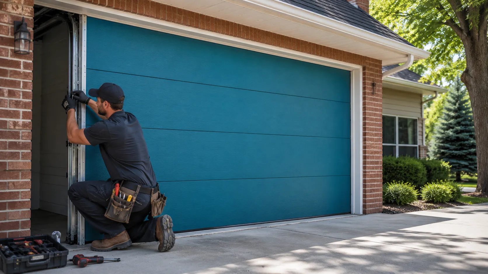Tell us what’s wrong - Kansas City garage door service